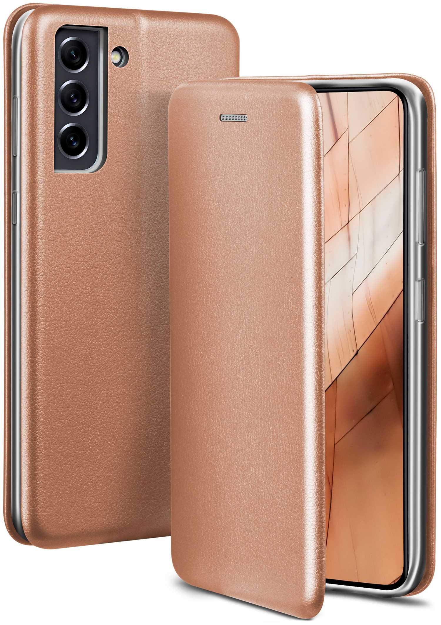 ONEFLOW Business Case, Flip Cover, - Galaxy FE Samsung, 5G, Rosé Seasons S21