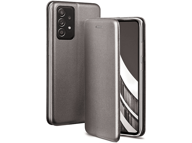Grey A52s Cover, Business Galaxy Flip Skyscraper ONEFLOW Samsung, - Case, 5G,