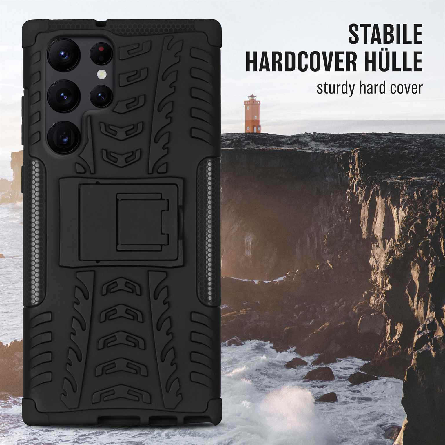 Obsidian Tank Case, Backcover, S22 ONEFLOW Galaxy Ultra, Samsung,