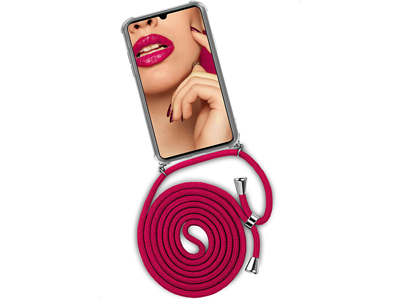 ONEFLOW Twist Case, Backcover, Huawei, P30 Lite New Edition, Hot Kiss (Silber)