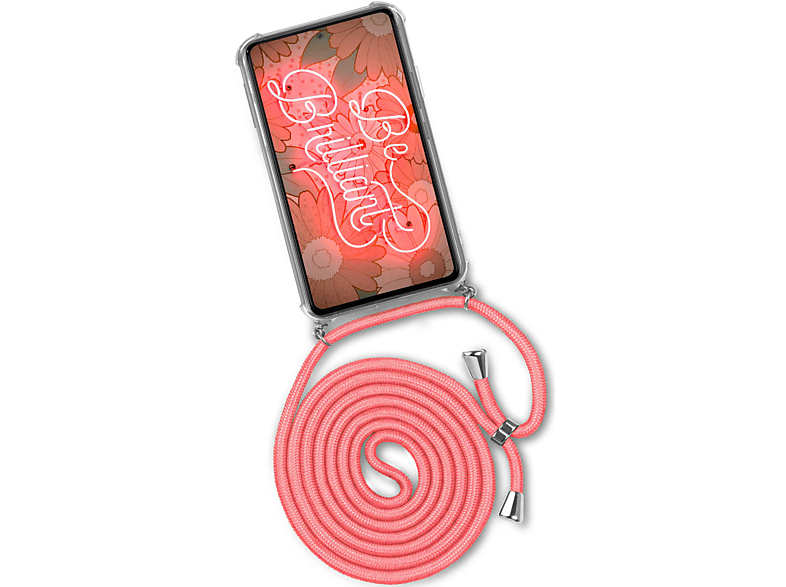 ONEFLOW Twist Case, Backcover, 5G, Kooky M53 (Silber) Samsung, Flamingo Galaxy