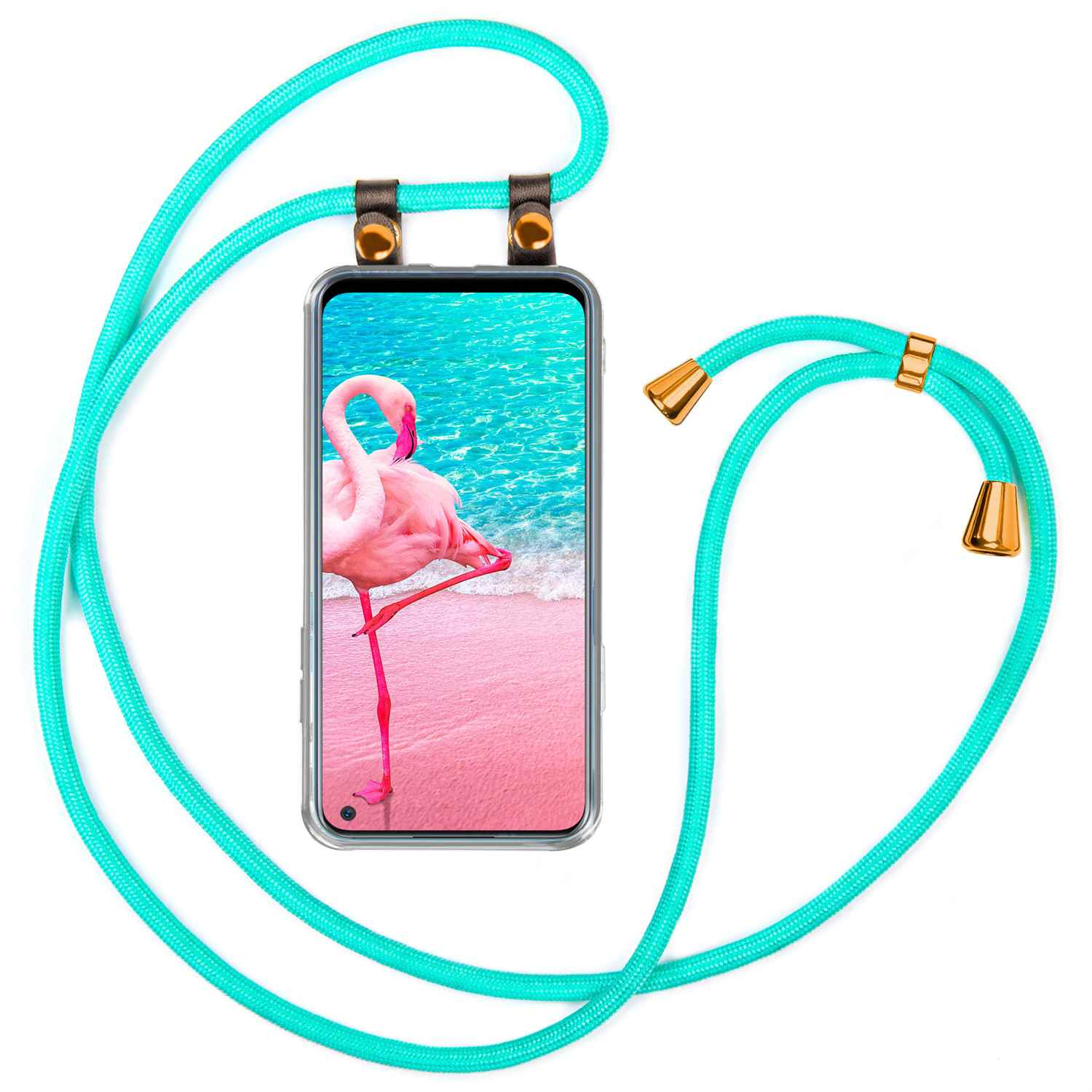 Pro, Handykette, Mint MOEX Backcover, 7 Realme, Türkis