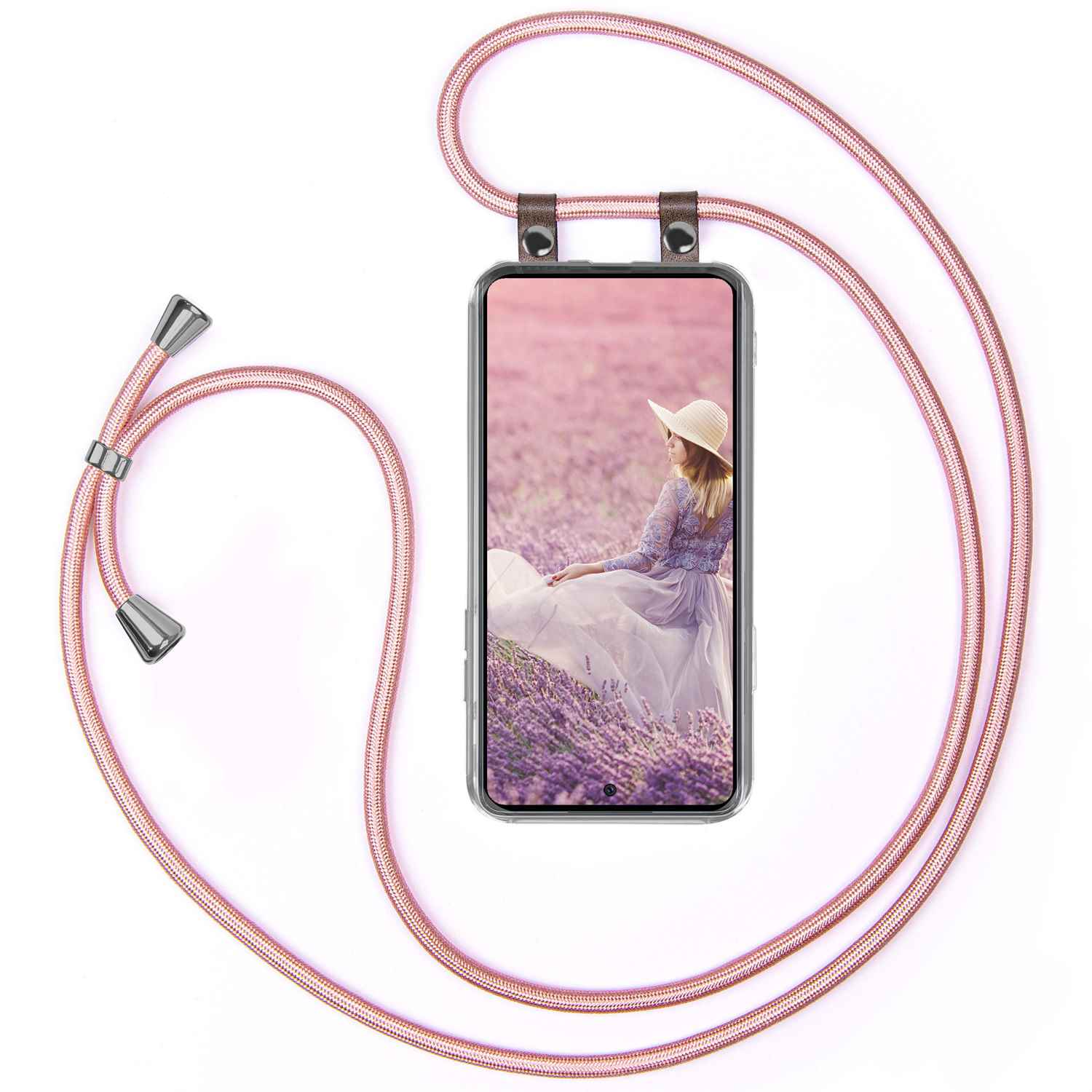 Galaxy Samsung, Rose Gold MOEX Backcover, A52 Handykette, 5G,