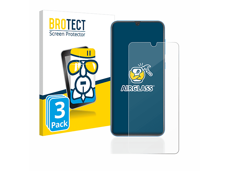Airglass Schutzfolie(für Galaxy 3x A40) Samsung BROTECT klare
