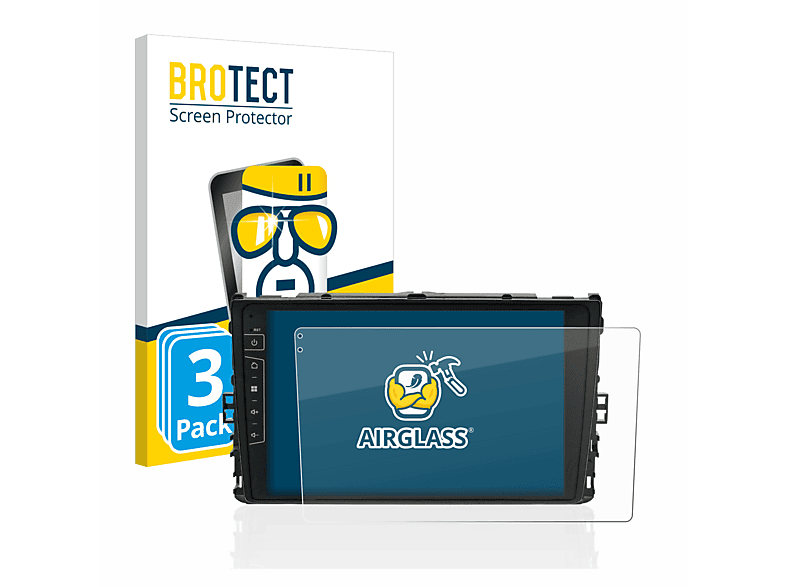 Airglass Schutzfolie(für 3x BROTECT 10.1\