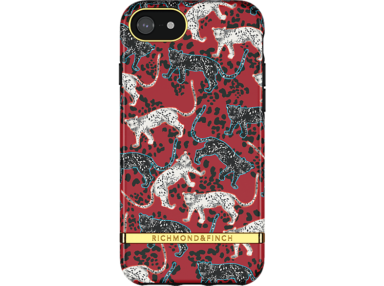 RICHMOND & FINCH Samba Red Leopard iPhone 6/7/8/SE, Backcover, APPLE, IPHONE 6/6S/7/8/SE20/SE22, RED