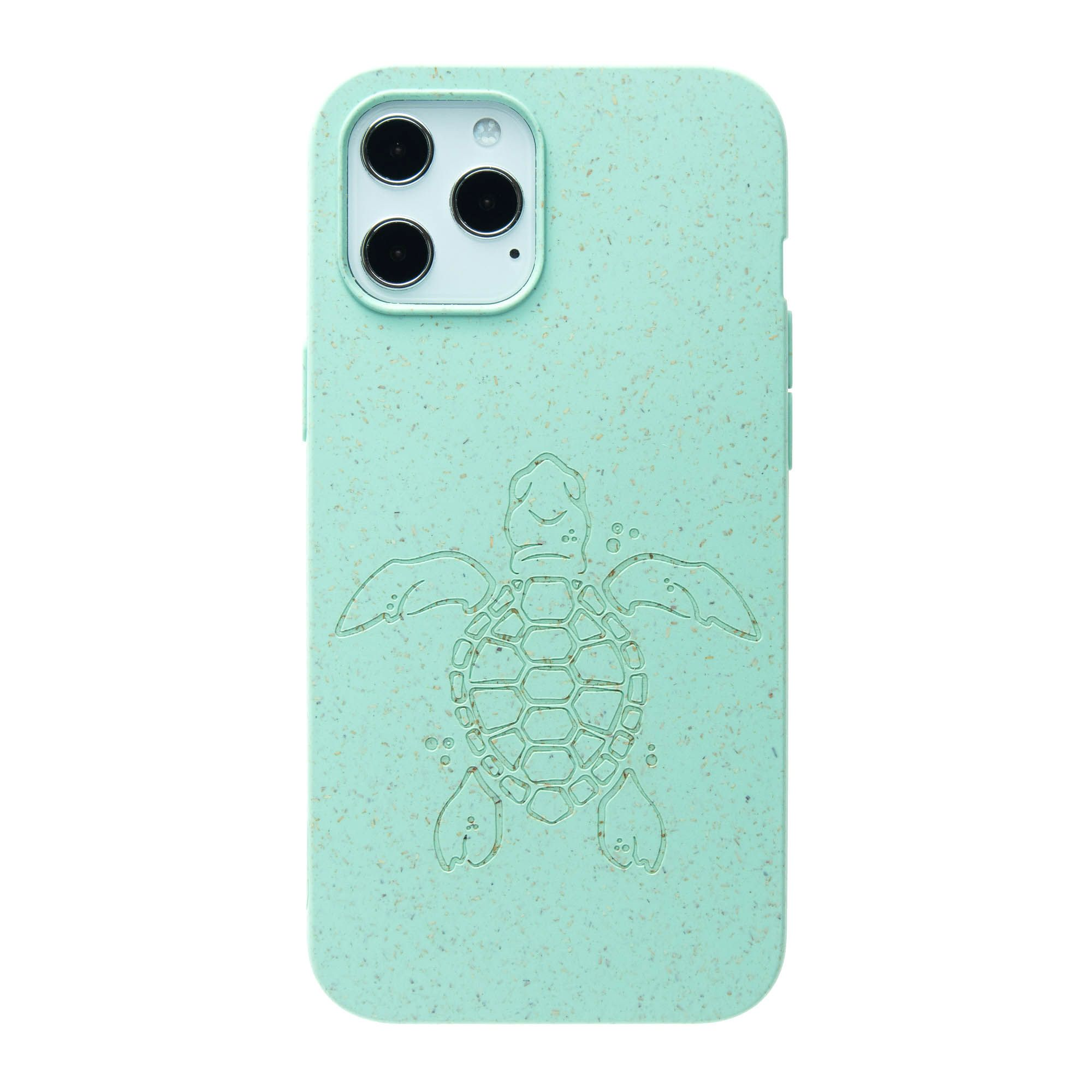 PELA CASE Eco Friendly Case APPLE, BLUE2 Turtle Backcover, edition, 12 PRO IPHONE MAX