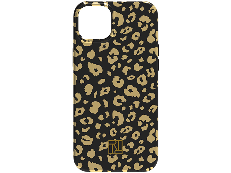 RICHMOND & FINCH Gold 14 APPLE, Backcover, IPHONE Leopard, COLOURFUL PLUS