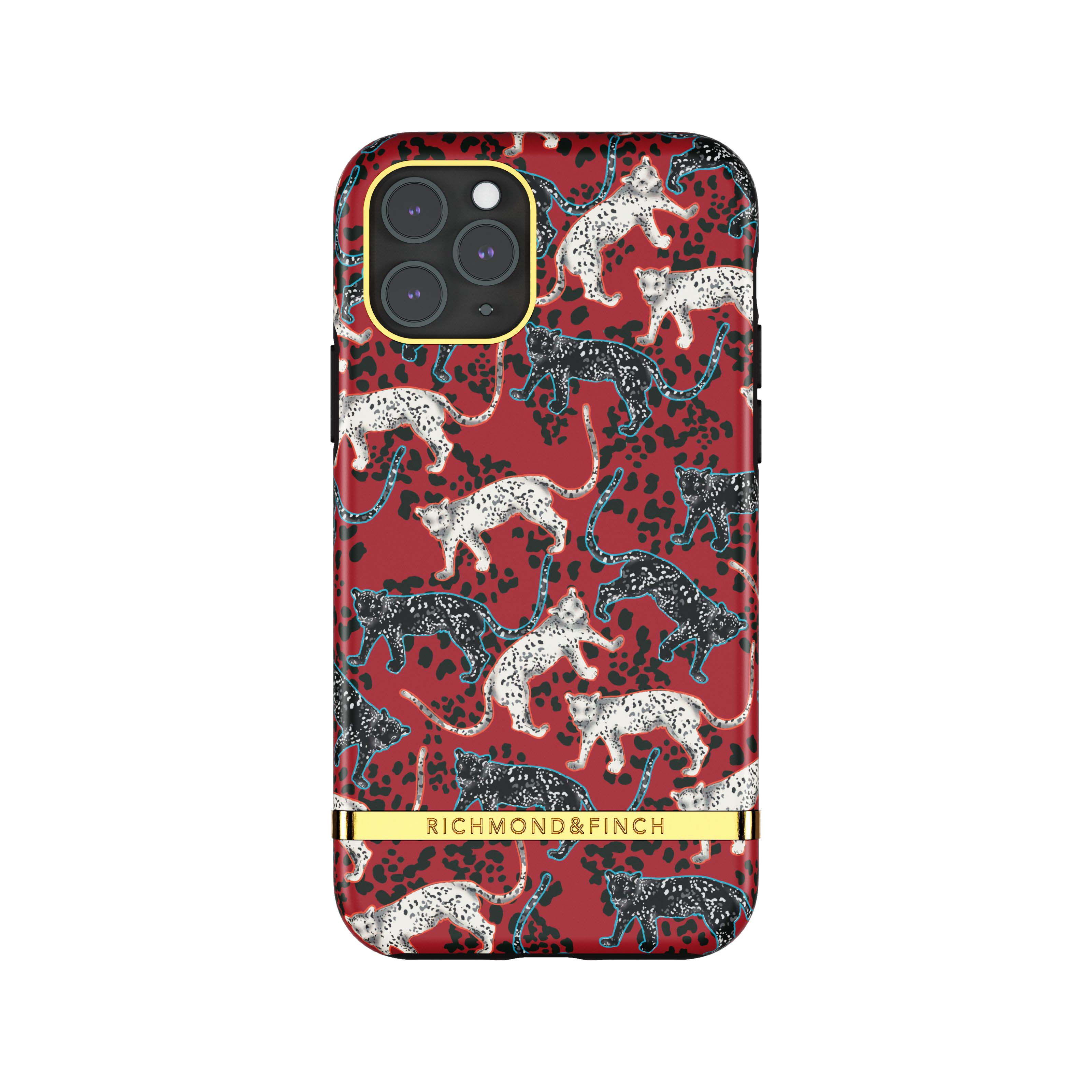 RICHMOND & Backcover, APPLE, 11 iPhone PRO, FINCH Leopard 11 Pro, Samba Red IPHONE RED
