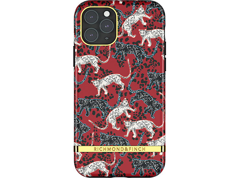 RICHMOND & FINCH Backcover, Leopard Samba RED 11 11 Red APPLE, iPhone IPHONE PRO, Pro