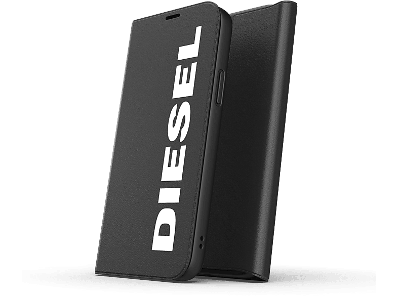 DIESEL Booklet Case Core, Bookcover, APPLE, IPHONE 12/12 PRO, BLACK