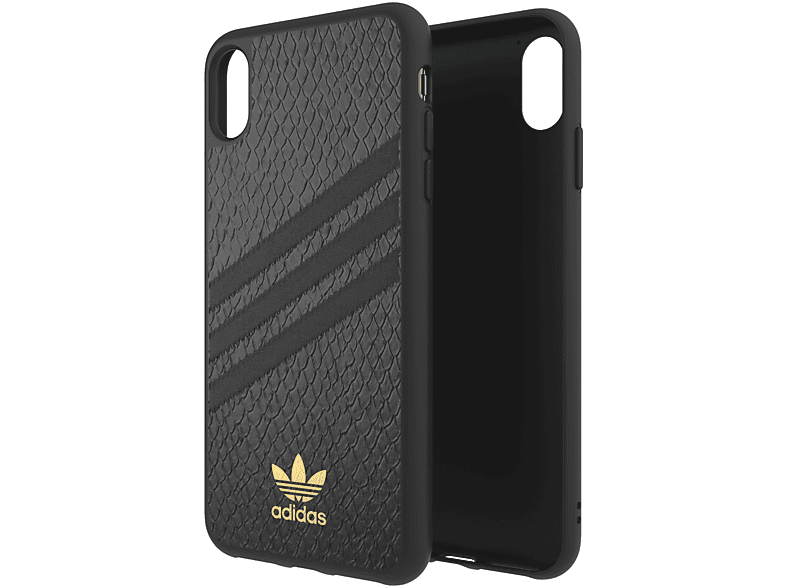 ADIDAS Moulded Case PU SNAKE, Backcover, APPLE, IPHONE XS MAX, BLACK