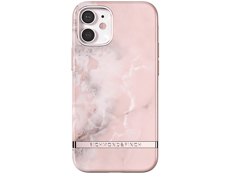 RICHMOND & iPhone 12 MINI, mini, APPLE, FINCH Pink Backcover, IPHONE 12 PINK Marble