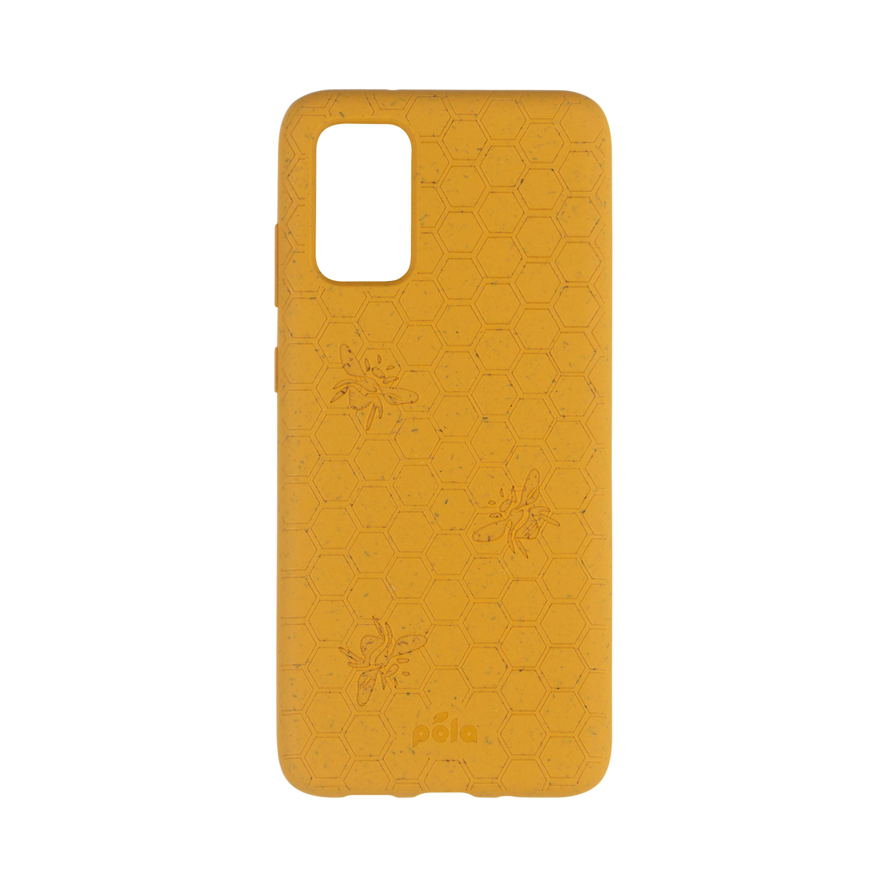 PELA CASE Eco Friendly Case S20+, editon, GALAXY YELLOW Bee Honey Backcover, SAMSUNG