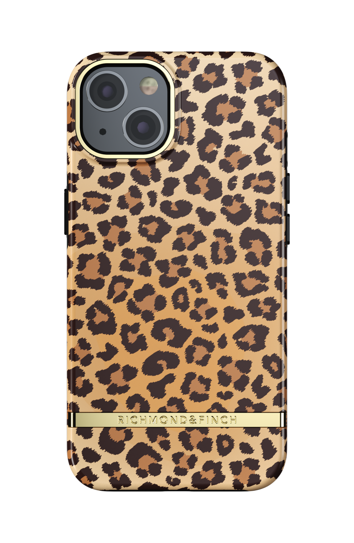 RICHMOND & iPhone Backcover, IPHONE APPLE, Leopard YELLOW 13, 13, FINCH Soft