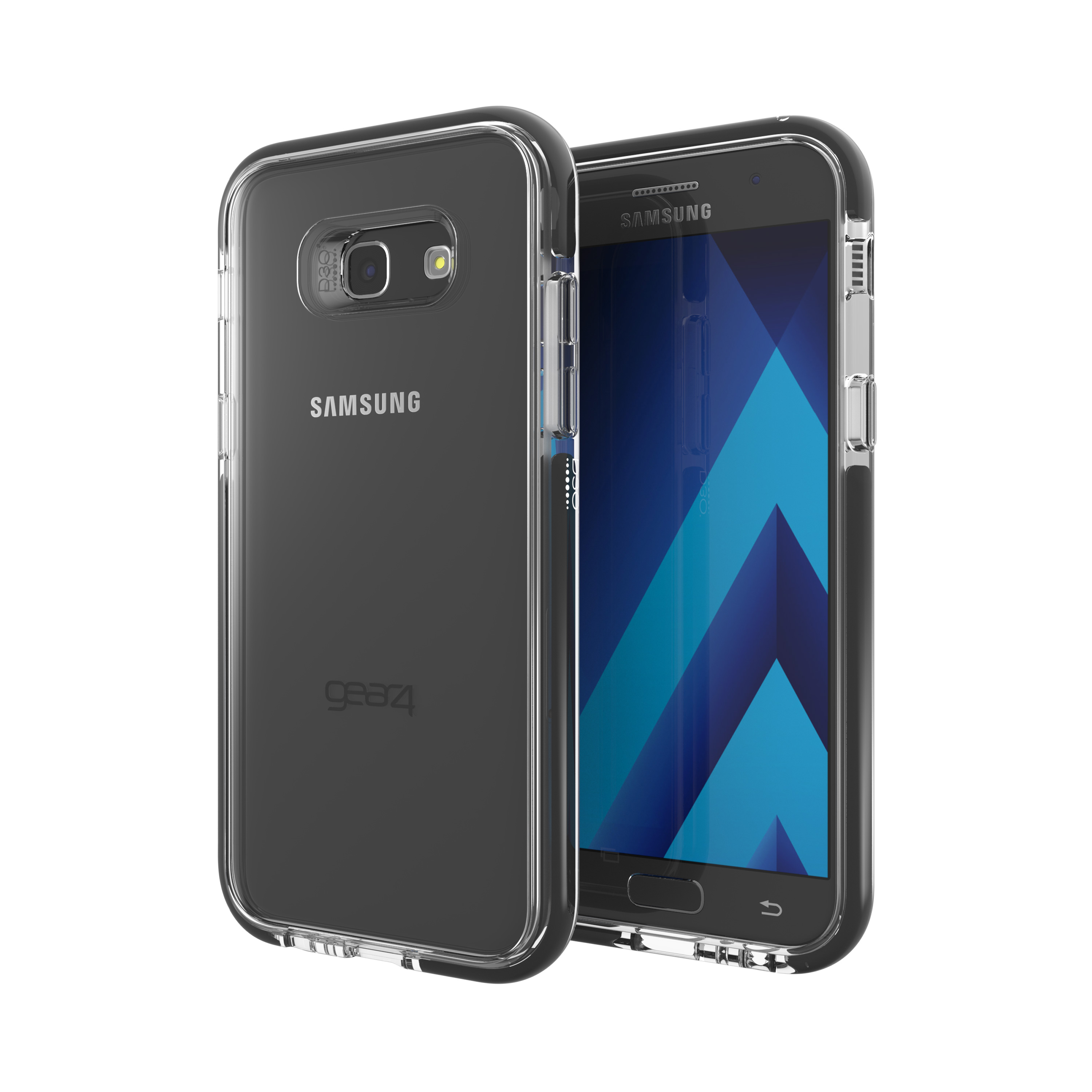 SAMSUNG, A5 (2017), Piccadilly, Backcover, GALAXY GEAR4 BLACK