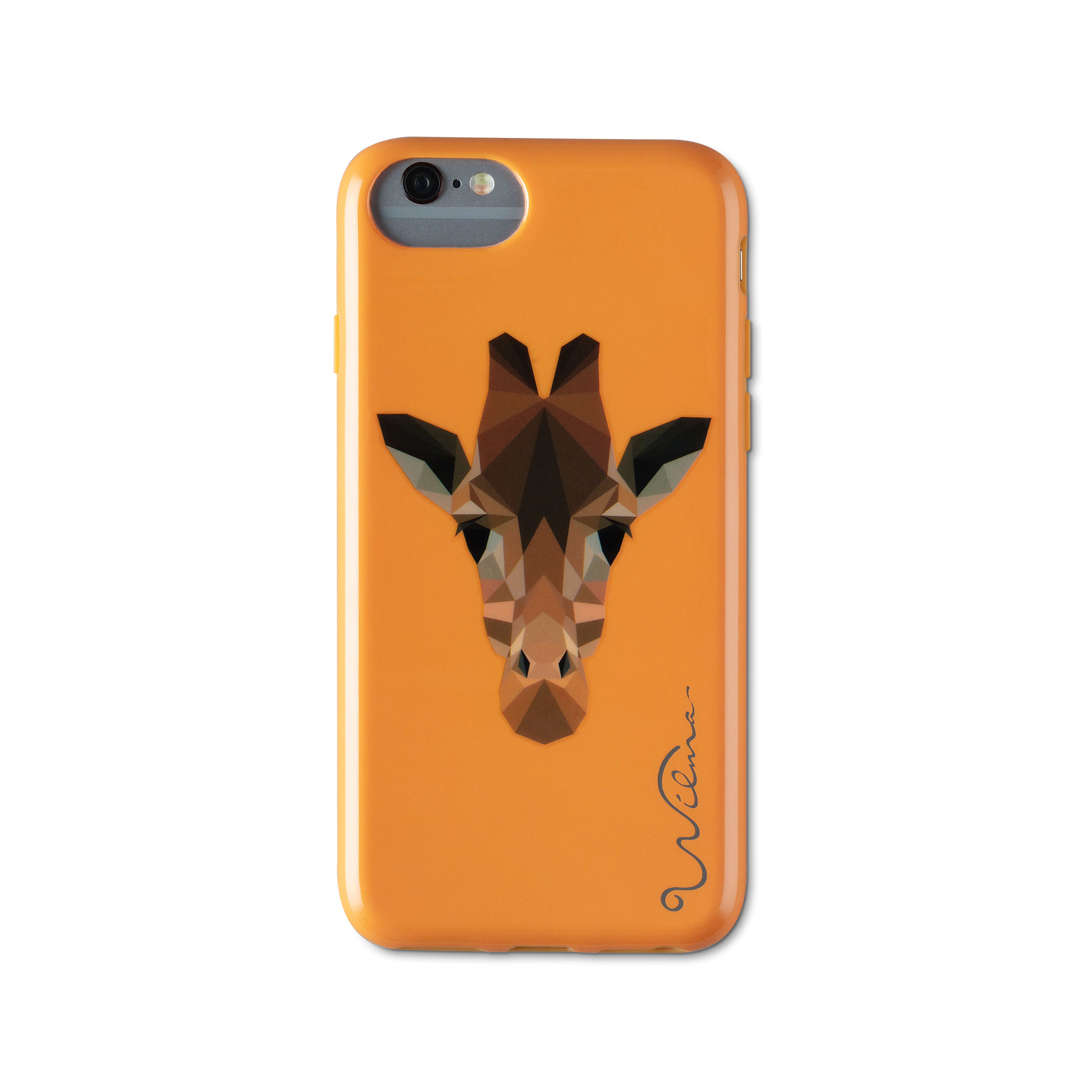 ORANGE Savanna Electric WILMA Giraffe, IPHONE Backcover, APPLE, 6/6S/7/8/SE20,