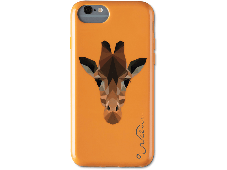 ORANGE Backcover, 6/6S/7/8/SE20, Giraffe, WILMA APPLE, Savanna Electric IPHONE