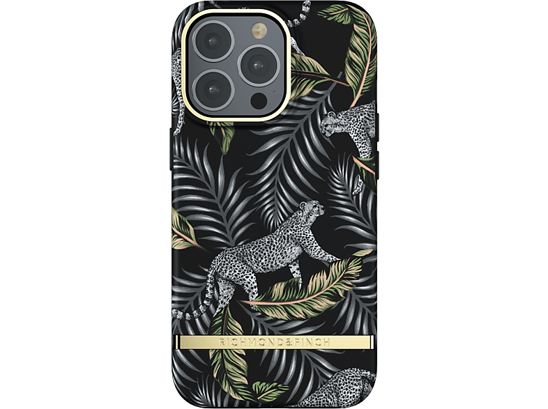 RICHMOND & Backcover, Pro, IPHONE iPhone 13 PRO, COLOURFUL Jungle FINCH Silver 13 APPLE