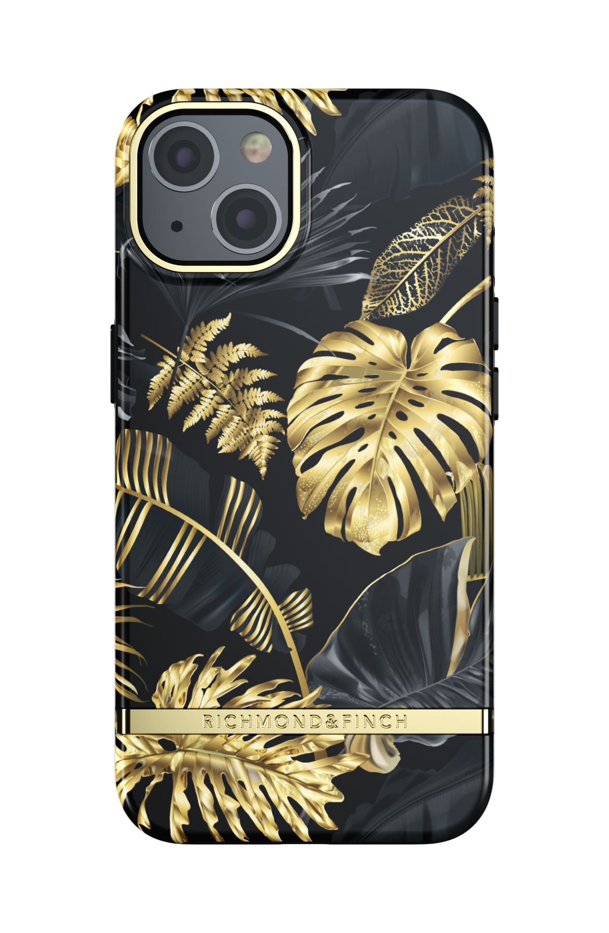 13, FINCH COLOURFUL RICHMOND Backcover, IPHONE & Jungle 13, iPhone APPLE, Golden