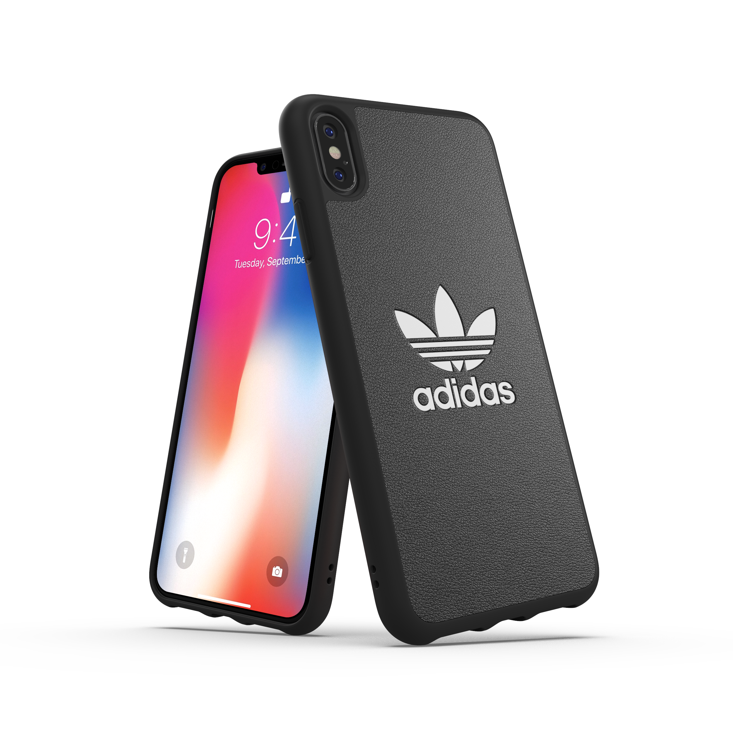 ADIDAS Moulded Case BASIC, Backcover, IPHONE BLACK XS MAX, APPLE