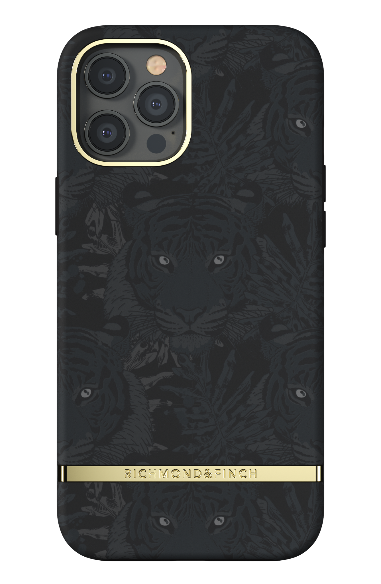 RICHMOND & FINCH Black Tiger Pro Max, Backcover, BLACK iPhone IPHONE 12 MAX, 12 APPLE, PRO