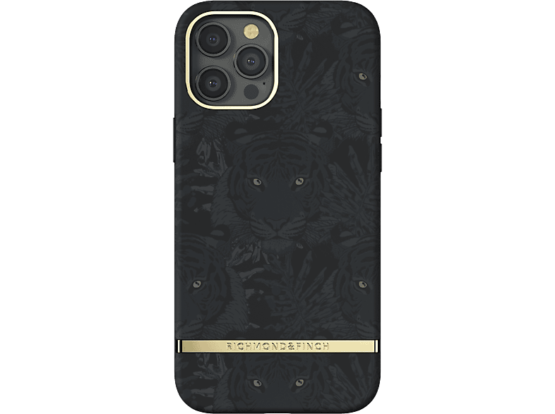 RICHMOND & FINCH Black Tiger iPhone 12 Pro Max, Backcover, APPLE, IPHONE 12 PRO MAX, BLACK
