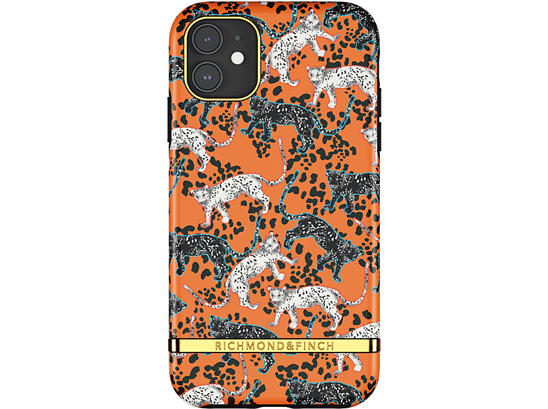 RICHMOND & FINCH Orange Leopard iPhone 11, Backcover, APPLE, IPHONE 11, ORANGE