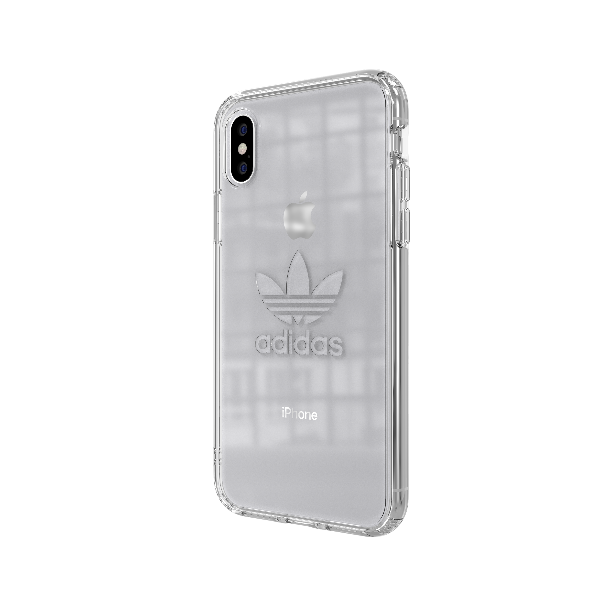ADIDAS IPHONE case, X/XS, Backcover, Rugged CLEAR clear APPLE,