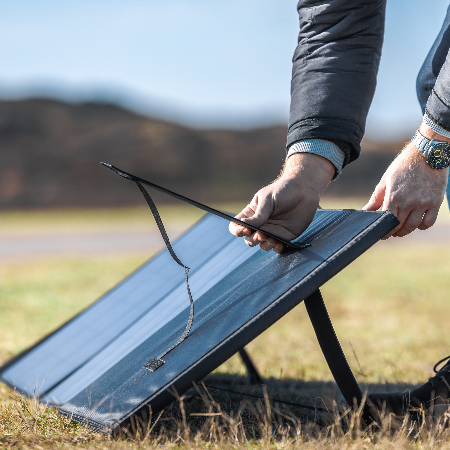 EVEBASE Go Portable 350 Solar Solarpanel Mobiles Panel