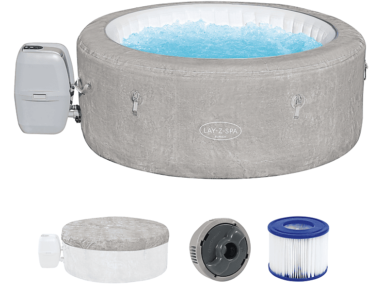 BESTWAY LAYZSPA ECOSpa Zurich AirJet Ø 180 x 66 cm rund Whirlpool