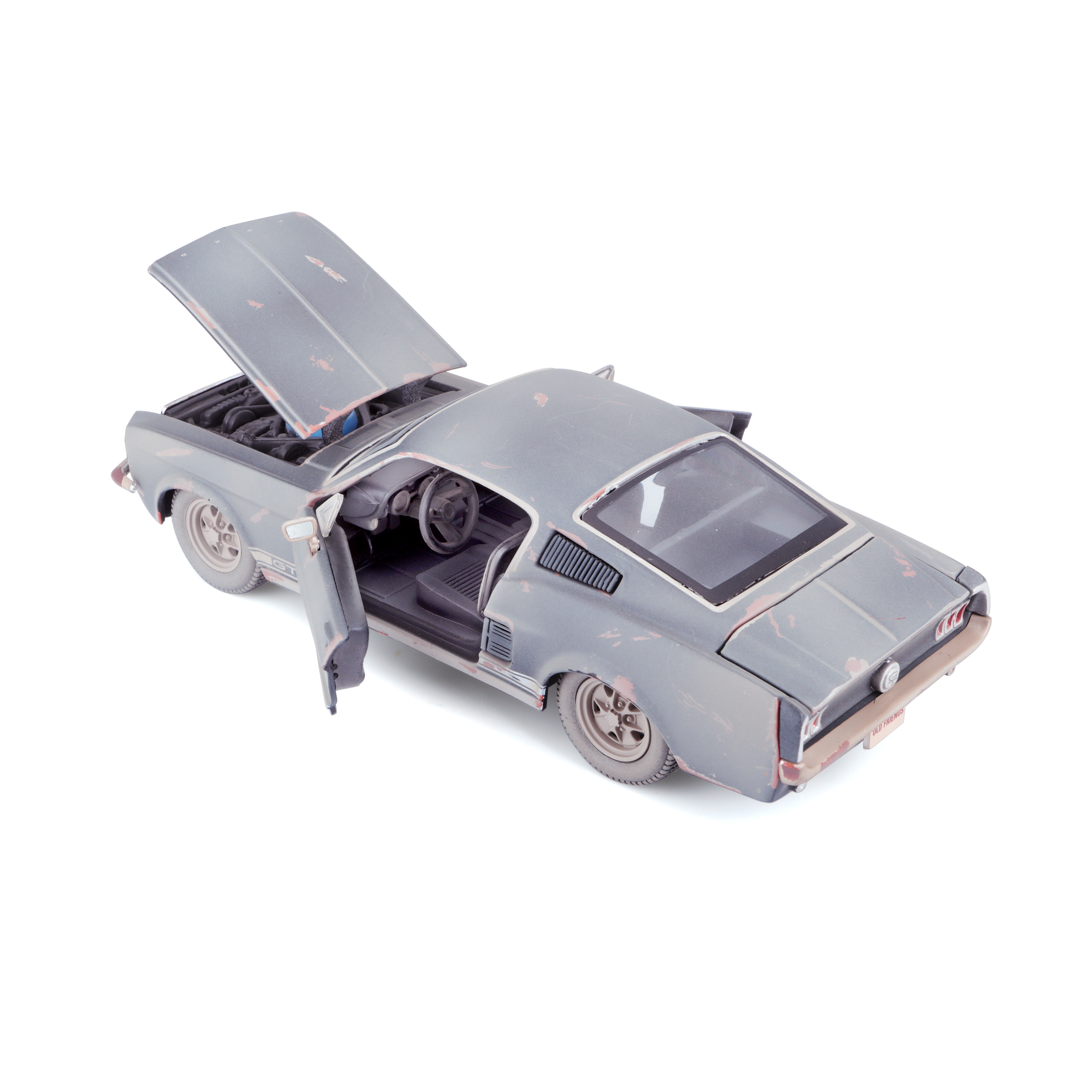 MAISTO Old Friends 1:24) 1967 Spielzeugauto (Maßstab Mustang Ford GT