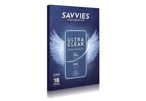 SAVVIES 18x klare Schutzfolie(für ele ELEOPTION Kids smartphone)