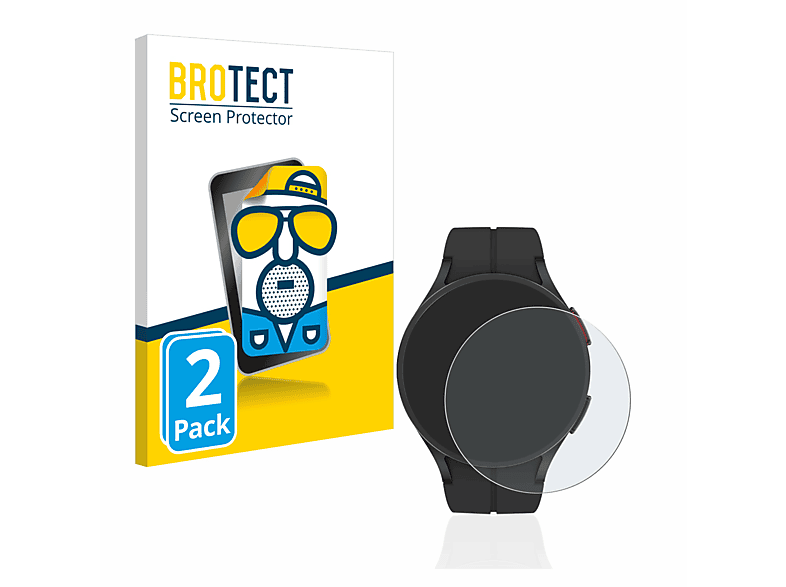 BROTECT 2x matte Schutzfolie(für Samsung 5 Pro) Galaxy Watch