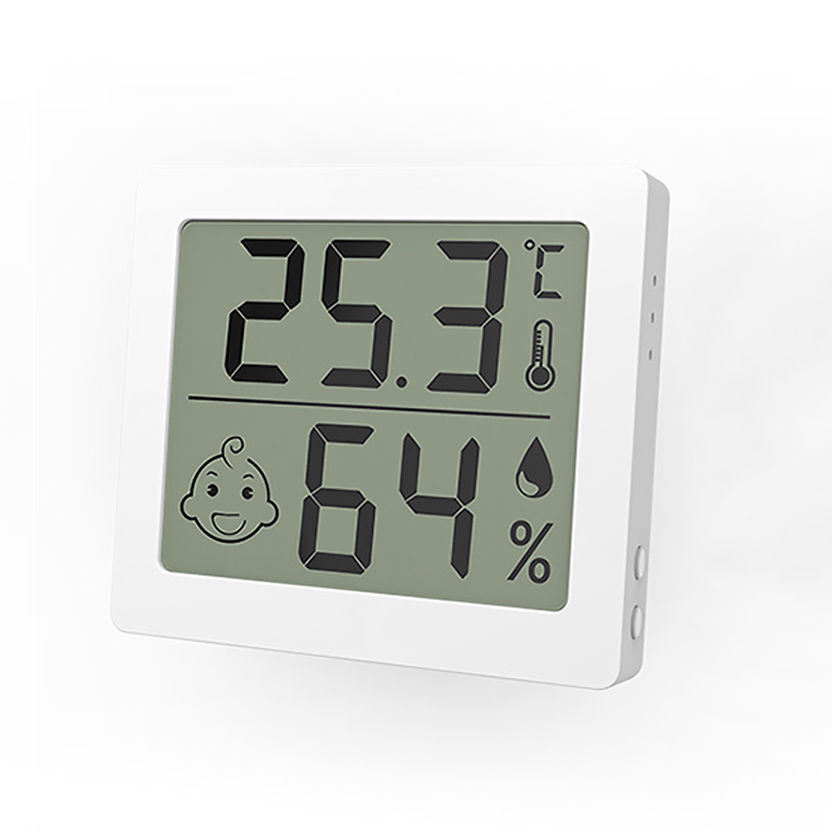 Thermometer, JA Digitalthermometer, LCD Hygrothermometer BABY Großer Bildschirm