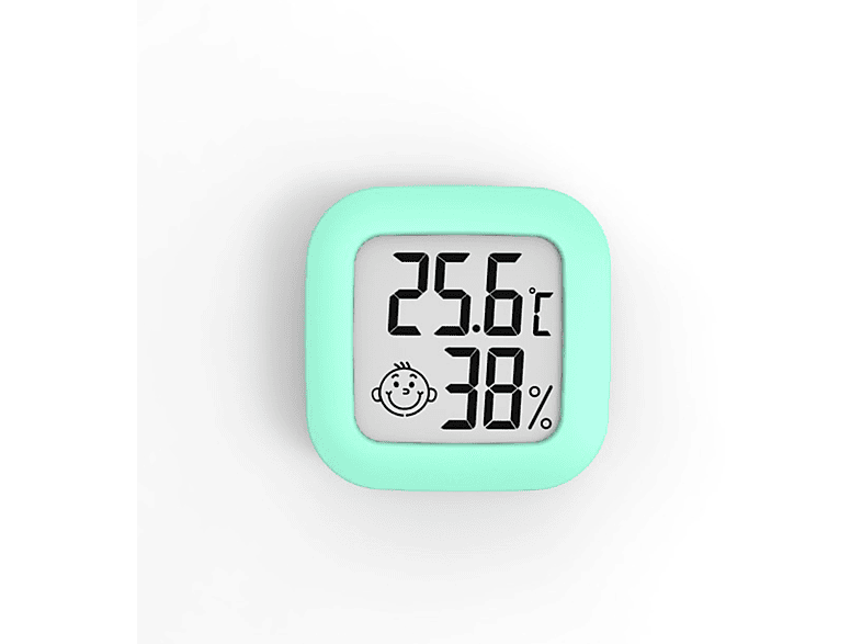 Smiley-Gesicht Hygrometer, Smart mit Hygrothermometer Connect JA BABY Thermometer, Mini