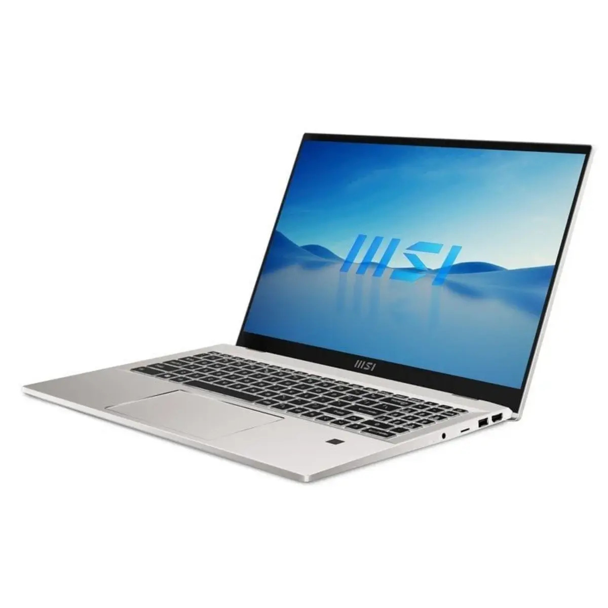 MSI 444156, Gaming Notebook SSD, GB Core™ 1 Prozessor, RAM, TB 16 Intel® mit Display i7 16 Zoll Silber Touchscreen