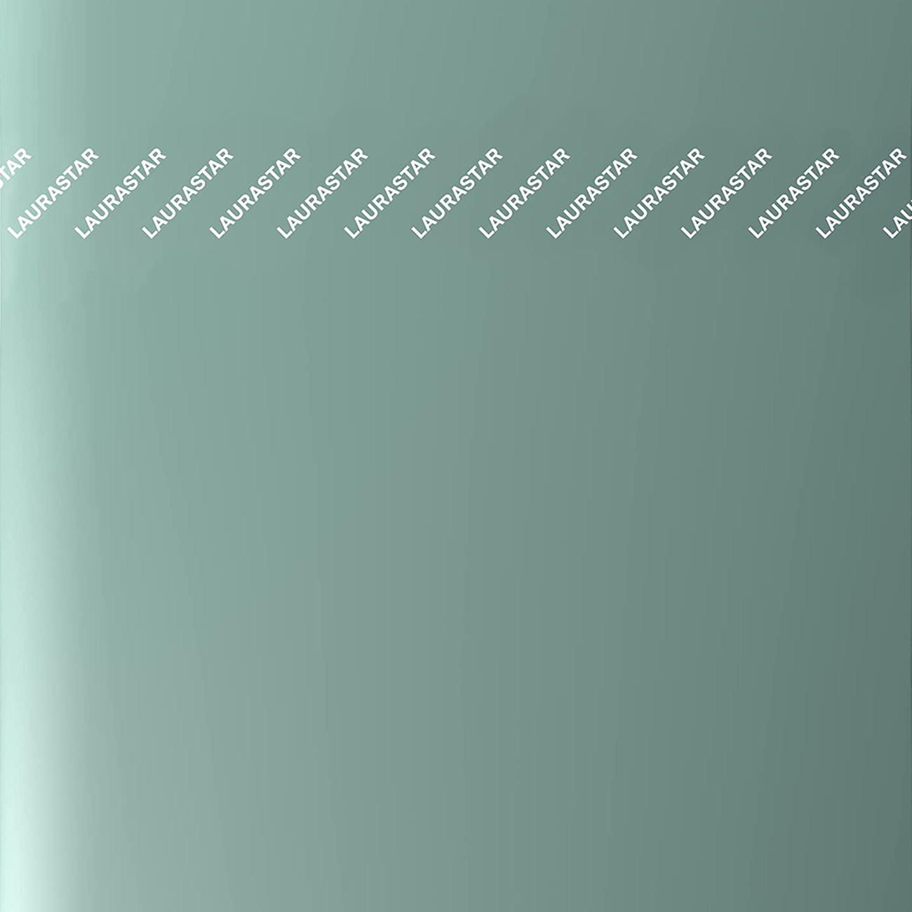 Tło z powtarzającym się tekstem 'LAURASTAR' na jasnym zielonym gradiencie.