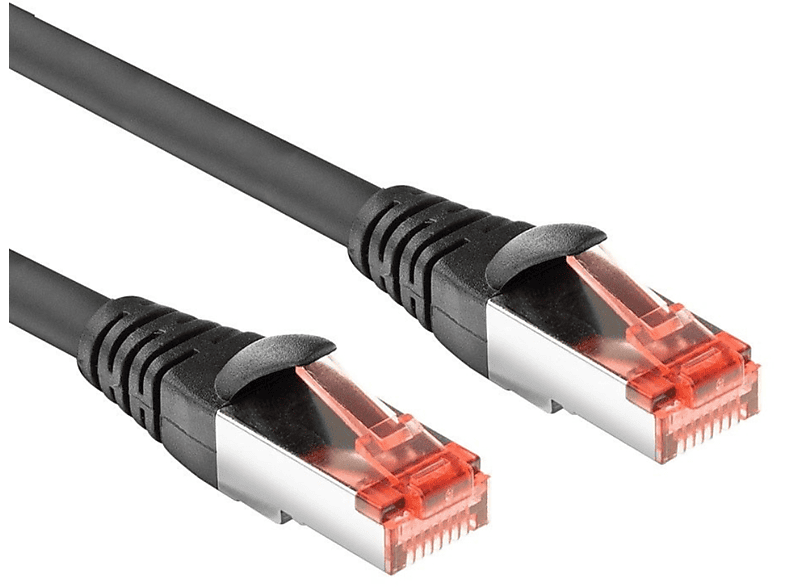 ACT FB5010 CAT6A U/FTP PVC Hochflexibles | Knotenfreies, Netzwerkkabel, 10 m | Adapter & Netzwerkkabel