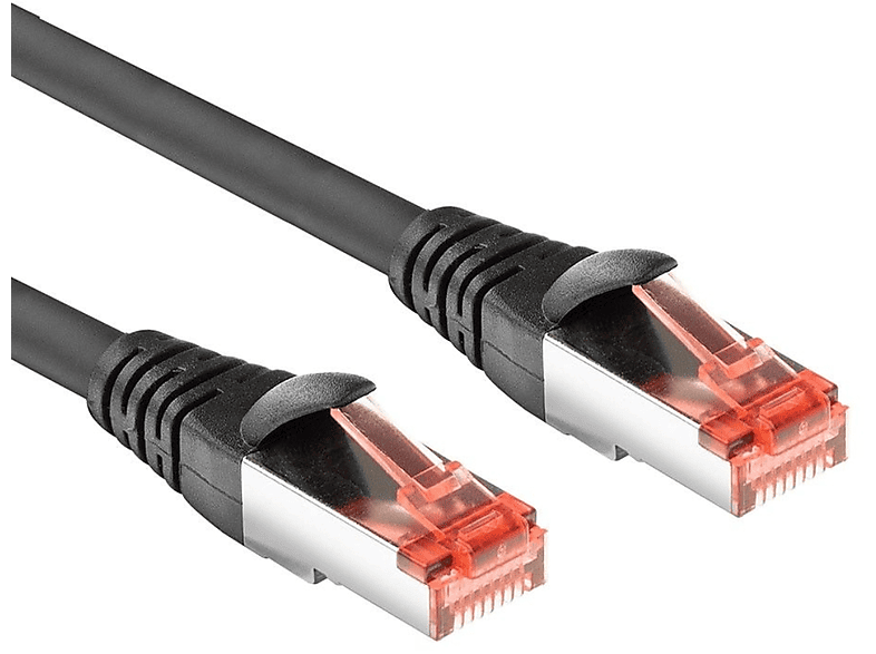ACT FB5015 PVC CAT6A 15 U/FTP Knotenfreies, m Netzwerkkabel, | Hochflexibles