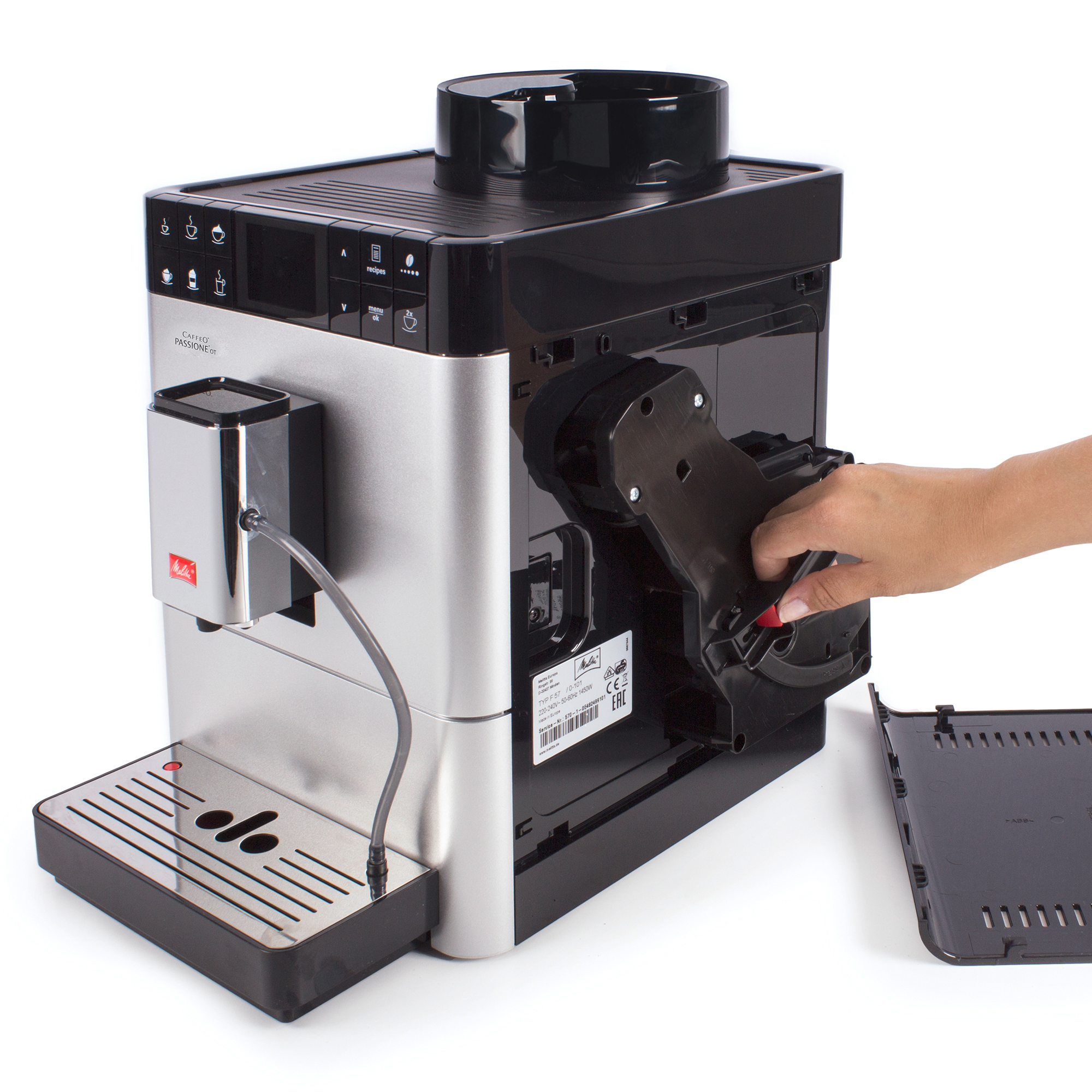 MELITTA F531-101 Kaffeevollautomat Silber
