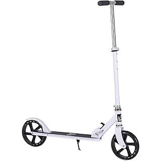 Patinete - HOMCOM Scooter Infantil, 88x37x100 cm, color Blanco, 371-023WT