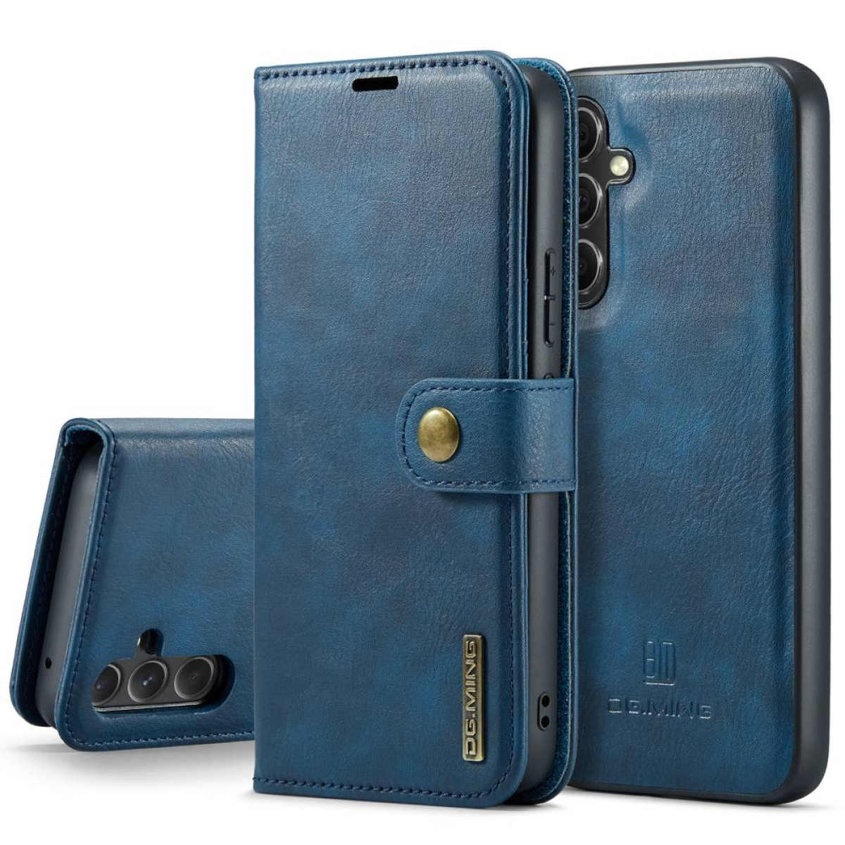 DG MING A14 Blau Galaxy 5G, Samsung, 2in1, Bookcover