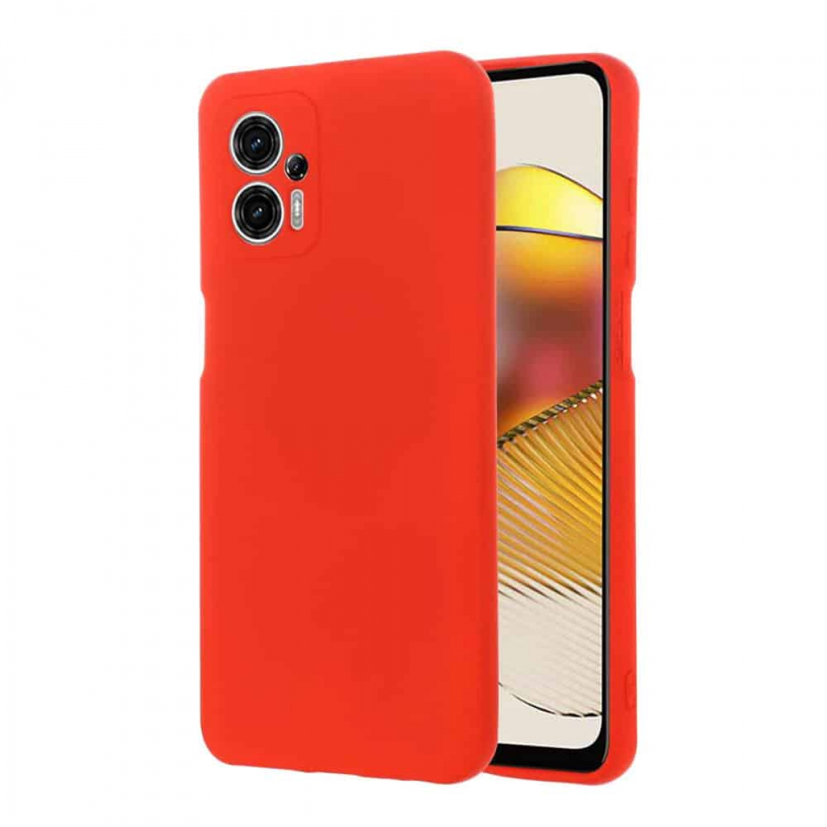 CASEONLINE Liquid, Backcover, Motorola, Moto G23, Rot