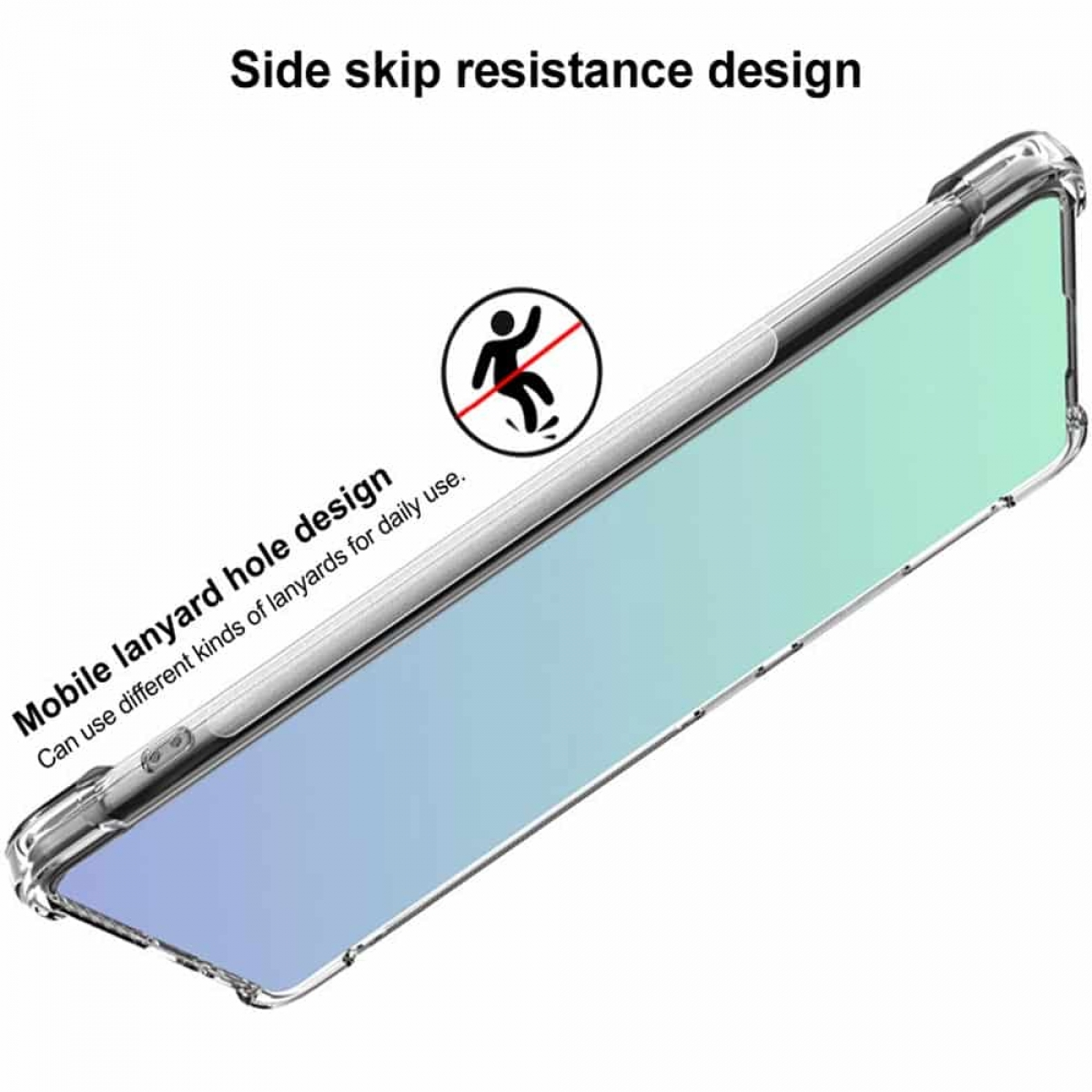 IMAK Airbag, CE Nord Transparent Backcover, OnePlus, Lite, 3