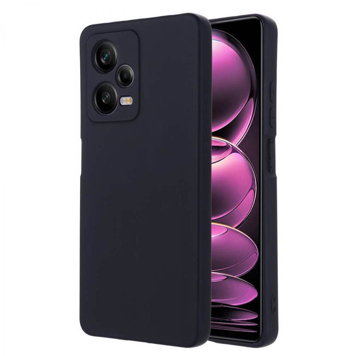 CASEONLINE Liquid, Backcover, Schwarz OnePlus, Redmi Pro, Note 12