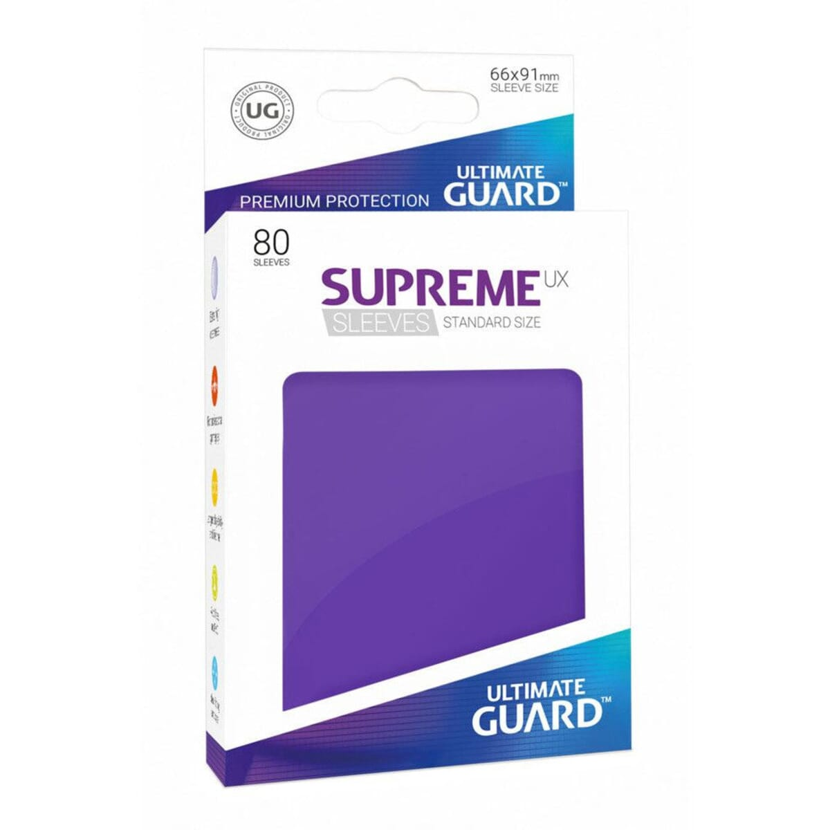 ULTIMATE GUARD Standard Size UX Multicolor 80 Stück Sleeves Supreme Sammelkarten