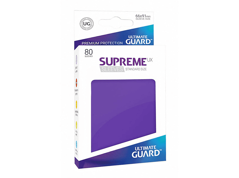 ULTIMATE GUARD Standard Size Supreme UX Sleeves 80 Stück Multicolor Sammelkarten