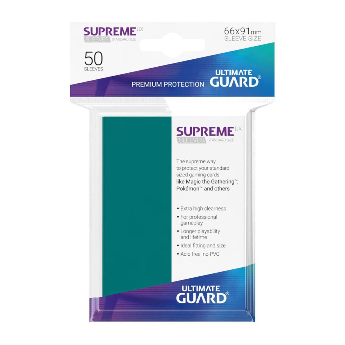 Sleeves Size UX Supreme ULTIMATE GUARD Standard Sammelkarten Stück 50 Multicolor