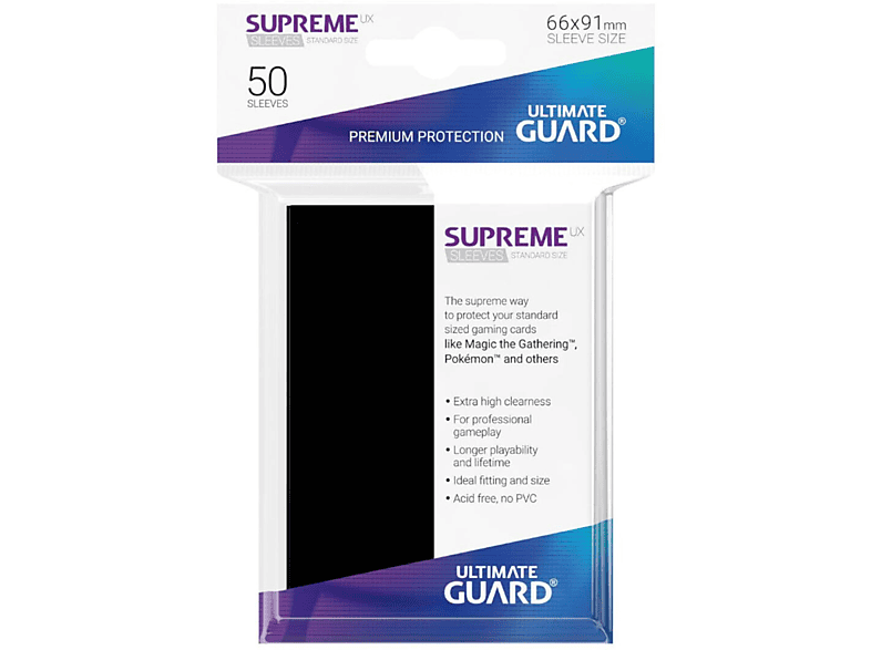 ULTIMATE GUARD Standard Size Supreme UX Sleeves 50 Stück Multicolor Sammelkarten